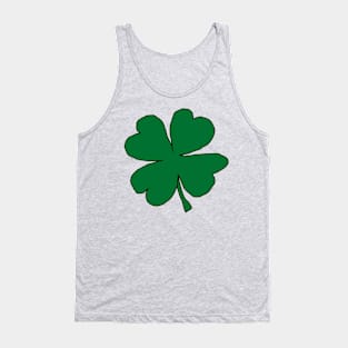 St Patricks Day Shamrock Tank Top